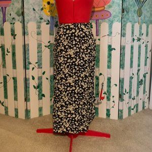 NWT Abercrombie Floral Midi Skirt
